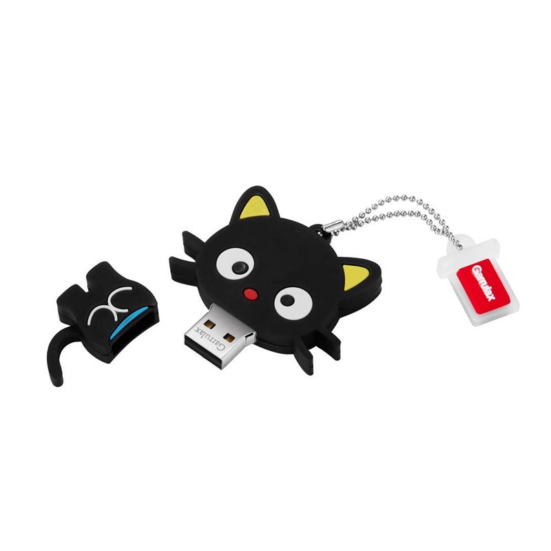 GARRULAX USB Flash Drive, 8GB / 16GB / 32GB USB 2.0 Silicone Cute Animal USB Memory Stick Date Storage Pendrive Thumb Drives (32GB, Black Cat) - Image 3